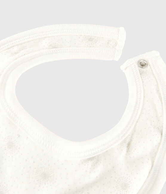 Babero blanco de túbico estampado para bebé blanco MARSHMALLOW/blanco MULTICO
