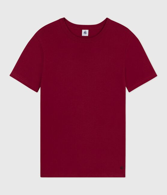 Camiseta Icónica de manga corta de algodón para mujer AMARANTE