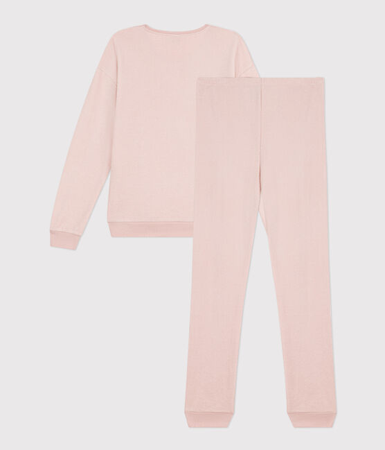 Pijama de rizo para mujer rosa SALINE