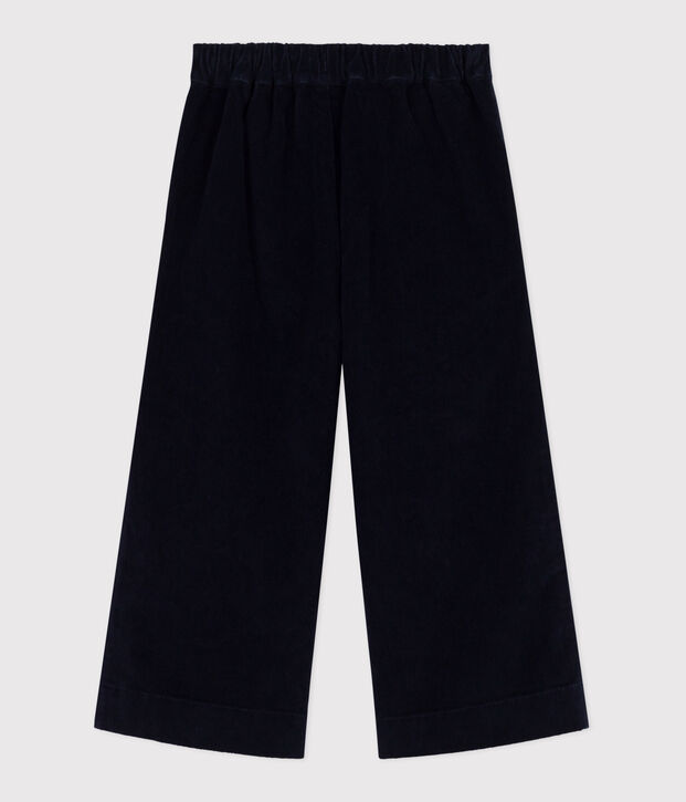 Pantal&oacute;n infantil liso de pana SMOKING