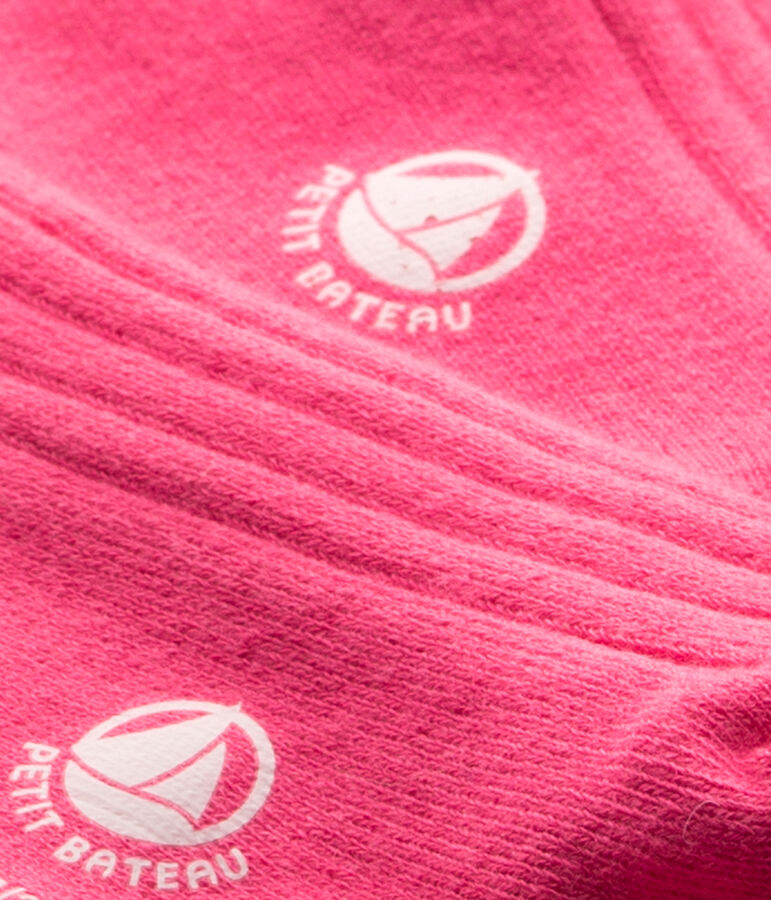 Calcetines para ni&ntilde;a rosa Peony