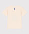 Camiseta de algodón de manga corta para niño blanco AVALANCHE/ MULTICO