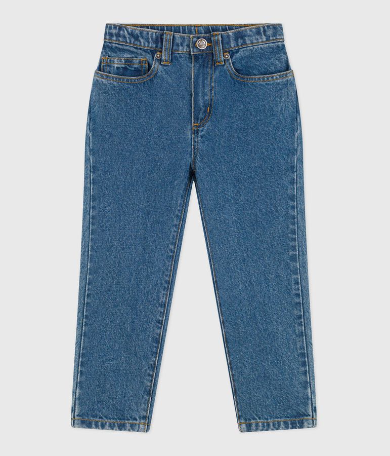 Pantal&oacute;n denim infantil azul