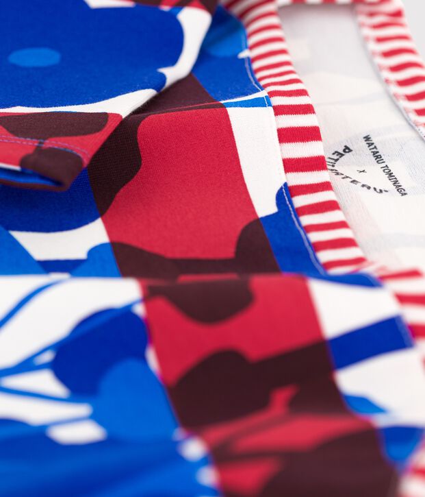 Marinera reedici&oacute;n Hy&egrave;res de mujer blanco/multicolor