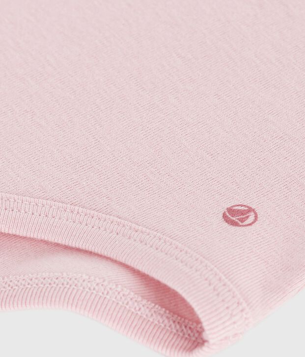 Body liso de algod&oacute;n con cuello para beb&eacute; JOLI