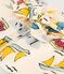 Shorts estampados de popelina para niña blanco AVALANCHE/ MULTICO