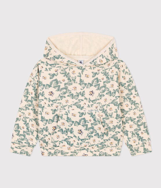 Sudadera con capucha de muletón de niña AVALANCHE+POLOCHON/ MULTICO