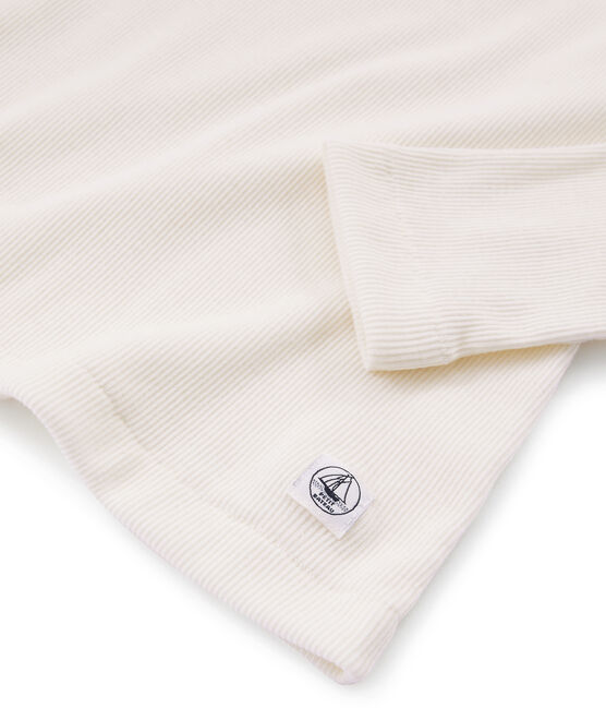 Camiseta cálida de mujer blanco MARSHMALLOW