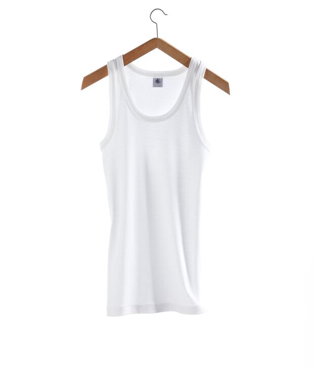 Camiseta de tirantes ic&oacute;nica para mujer blanco Ecume