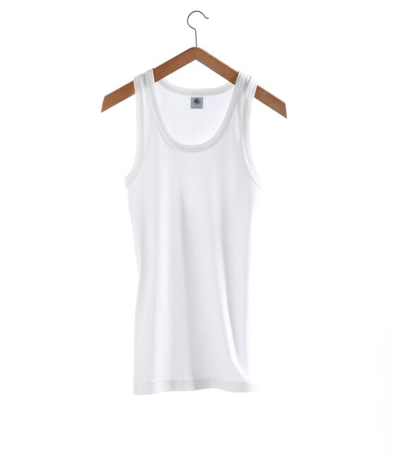 Camiseta de tirantes icónica para mujer blanco Ecume