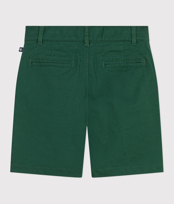 Bermudas infantiles cortas y lisas de sarga de algodón WILLOW