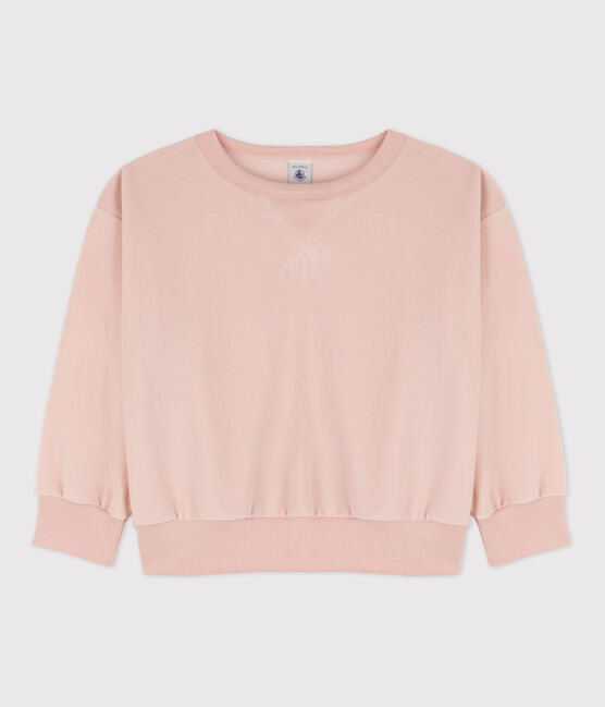 Sudadera de algodón de niña/niño rosa SALINE