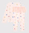 Pijama de disfraz de bailarina rosa para niña de punto rosa FLEUR/blanco MULTICO