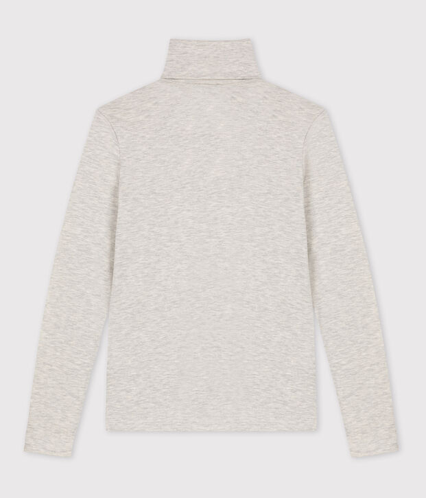 Camiseta L'ICONIQUE abrigada con cuello vuelto para mujer BELUGA CHINE