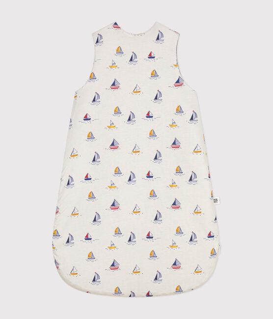 Saco de dormir de algodón TOG 2,5 con estampado de barcos para bebé  blanco MARSHMALLOW/azul MEDIEVAL/ MULTICO