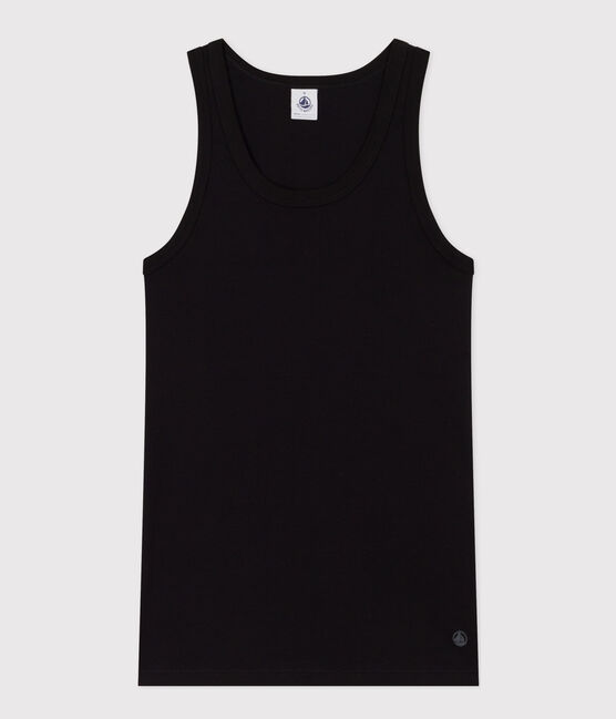 Camiseta sin mangas Iconique de algodón para mujer negro BLACK