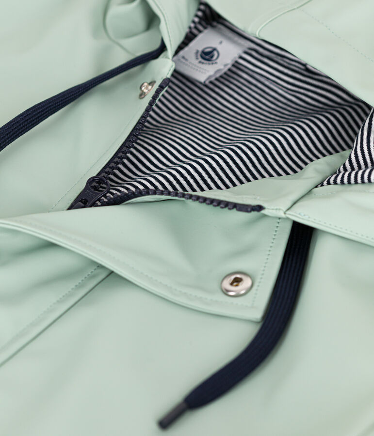 Chubasquero emblem&aacute;tico unisex verde