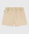 Shorts lisos de algod&oacute;n para beb&eacute; beige SANDER