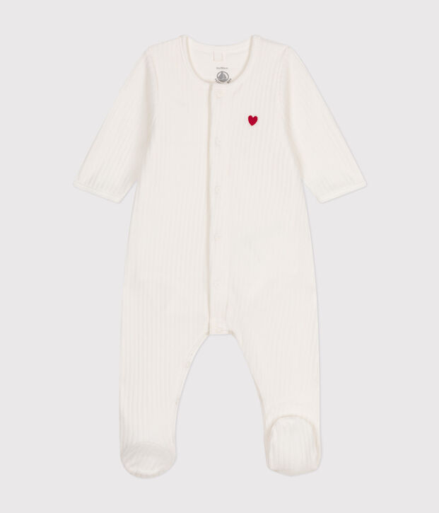 BODYJAMA UNISEX DE TERCIOPELO blanco