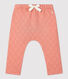 Pantalón de tejido túbico acolchado de bebé