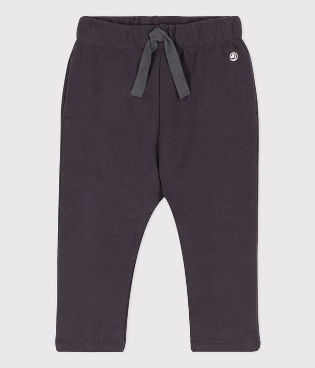 Pantal&oacute;n de felpa para beb&eacute; gris