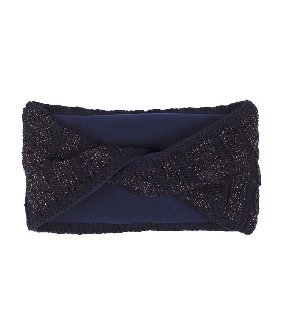 Cuello infantil para niña azul SMOKING/amarillo OR
