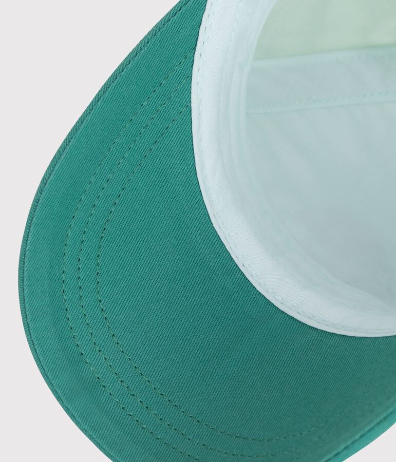 Sombrero de algod&oacute;n para beb&eacute; azul/multicolor