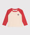 Camiseta de algodón de manga larga de niño AVALANCHE/ OURSIN