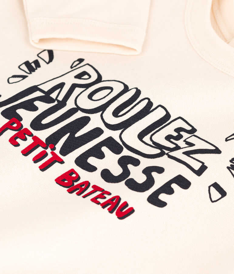 Sudadera de algod&oacute;n para beb&eacute; crudo AVALANCHE