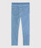 Pantalón de felpa vaquero de niño azul DENIM CLAIR