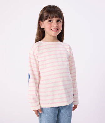 Marinera infantil de algod&oacute;n a rayas