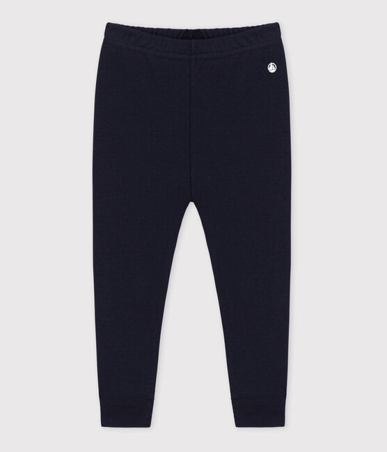Leggings de algodón para bebé azul SMOKING