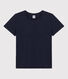 Camiseta LA RECTA de algodón con cuello redondo para mujer