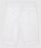 Bermudas de sarga de niño blanco ECUME