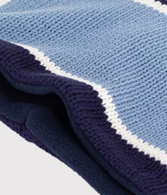 Braga de cuello infantil de punto tricotado con forro polar ADRIATIC
