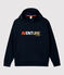 Sudadera con capucha de muletón de niño azul SMOKING