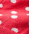 Pasamontañas para bebé unisex rojo SIGNAL/blanco MARSHMALLOW