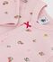 Pijama sin pies de algodón con estampado de flores para bebé rosa JOLI/blanco MULTICO