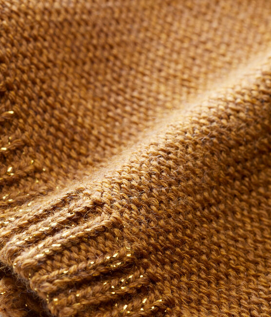 Gorrito para bebé marron BRINDILLE/amarillo DORE