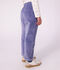 Pantal&oacute;n infantil de terciopelo violeta