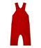 Peto para bebé niño en muletón rojo TERKUIT