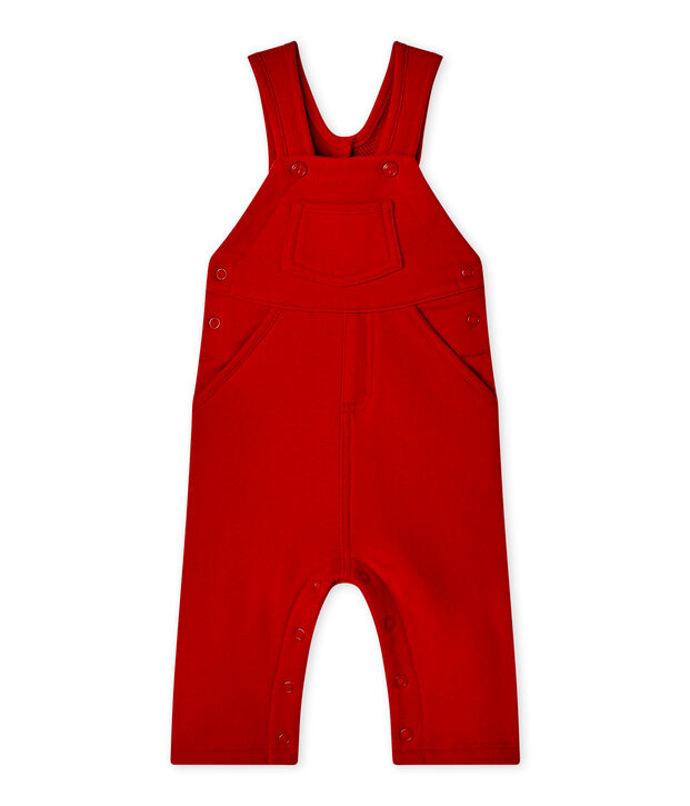 Peto para beb&eacute; ni&ntilde;o en mulet&oacute;n rojo