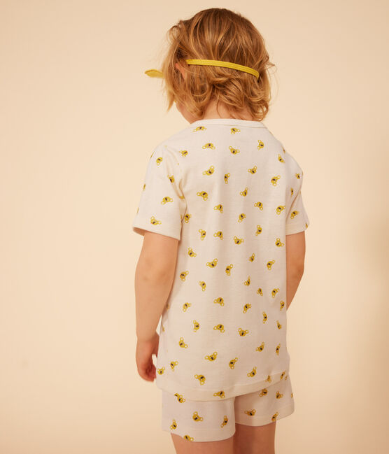 Pijama corto infantil de algodón tipo disfraz de koala blanco AVALANCHE/ MULTICO