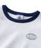Pyjama garçon en milleraies gris POUSSIERE/blanco LAIT