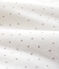 Saco blanco de bebé de tejido túbico de algodón orgánico blanco MARSHMALLOW/blanco MULTICO