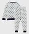 Pijama infantil de terciopelo con estampado de estrellas BELUGA/ ADRIATIC