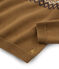 Jersey de niña marron BRINDILLE/blanco MULTICO