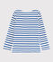 Camiseta marinera para ni&ntilde;a y ni&ntilde;o blanco/azul