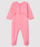 Pelele de terciopelo rosa para bebé niña rosa GRETEL