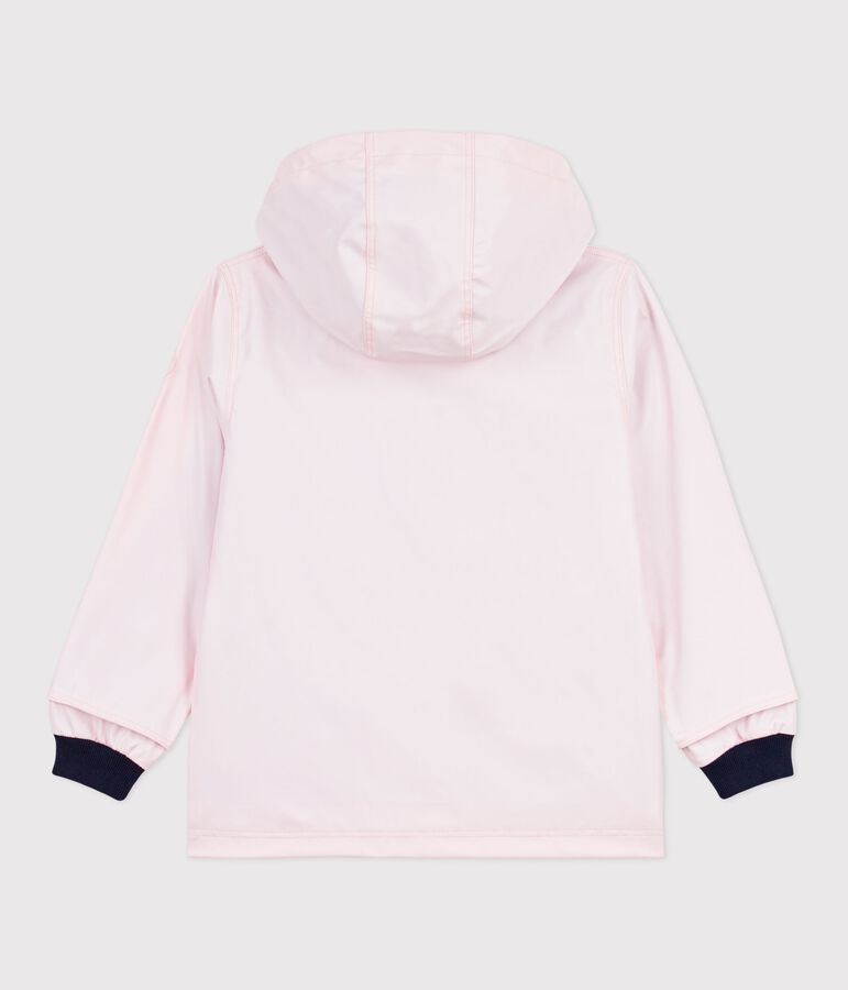 Chubasquero ic&oacute;nico infantil rosa